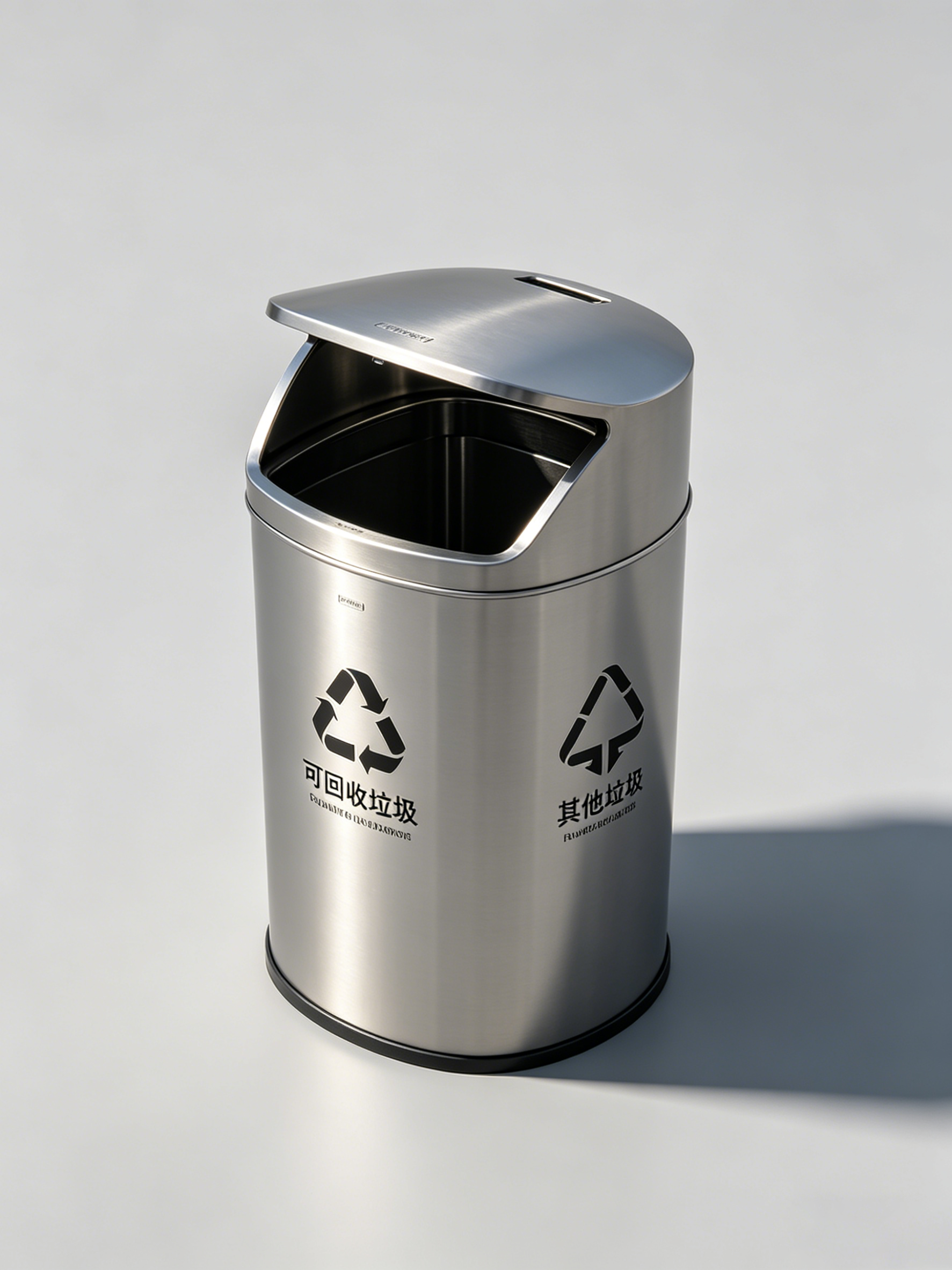 JCH 金彩汇：分类双桶市政环卫垃圾桶